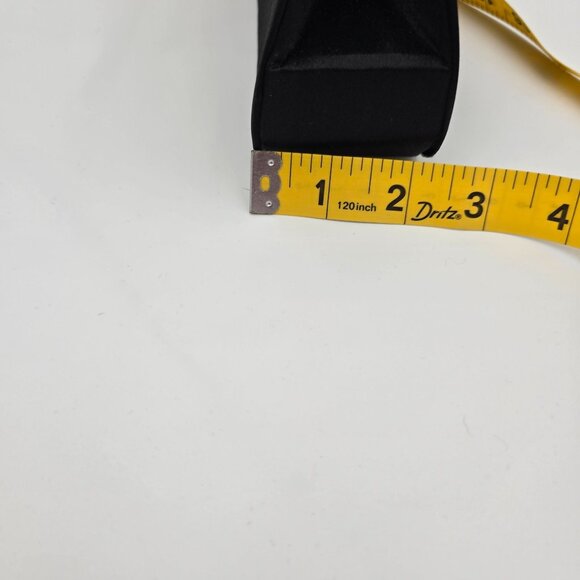 Beaded Handle Black Evening Bag With Floral Embellishments - Picture 4 of 8